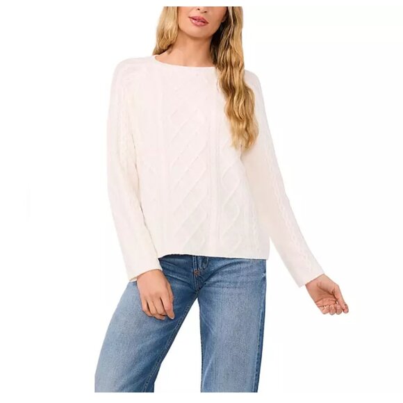 Vince Camuto Women's Cable Sweater - Picture 1 of 6